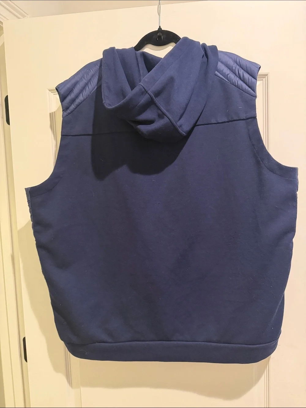 Polo Ralph Lauren navy blue down hooded vest size xxl